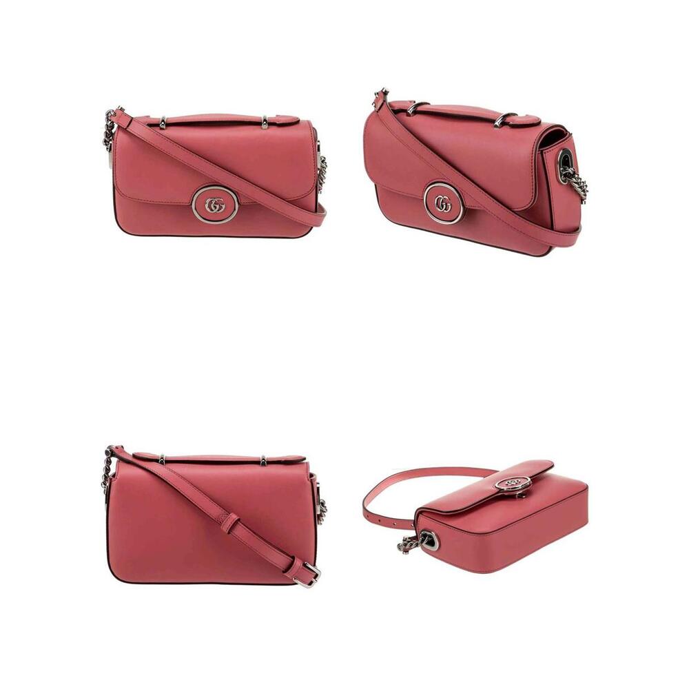 $2980 Gucci Senna Calfskin Petite GG Top Handle Shoulder Bag - Picture 2 of 15